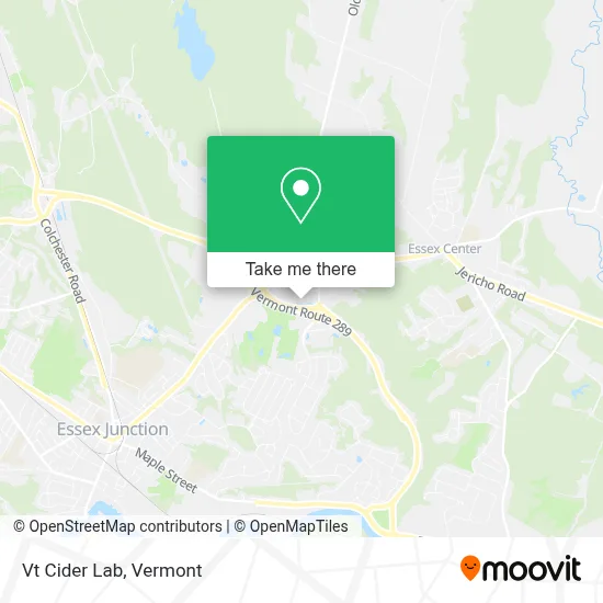 Vt Cider Lab map