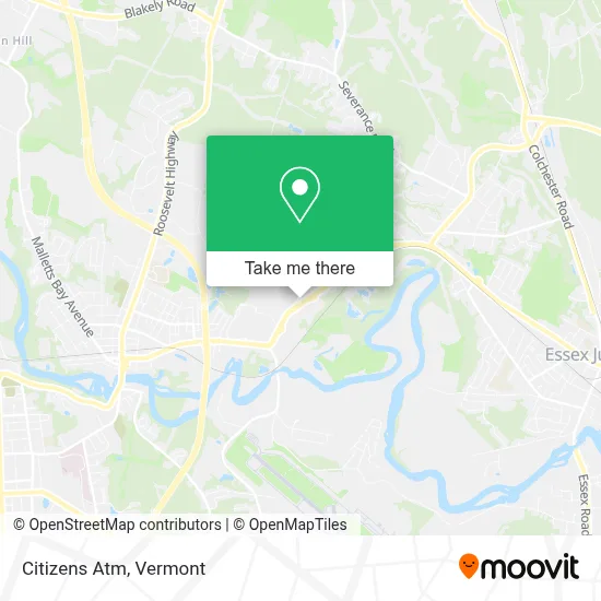 Citizens Atm map