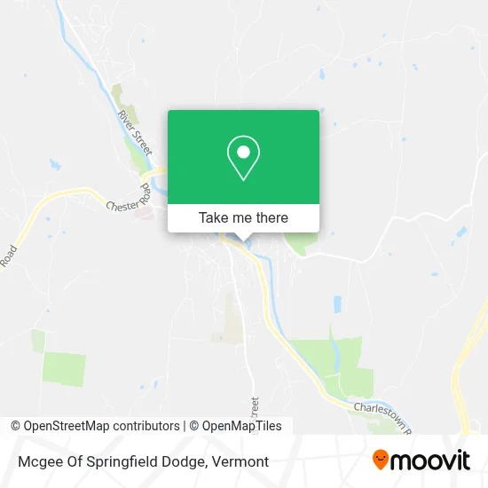 Mcgee Of Springfield Dodge map