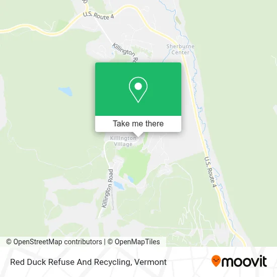 Red Duck Refuse And Recycling map