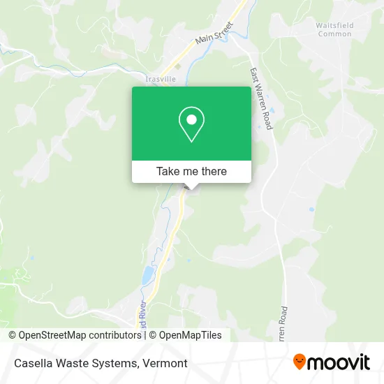 Casella Waste Systems map