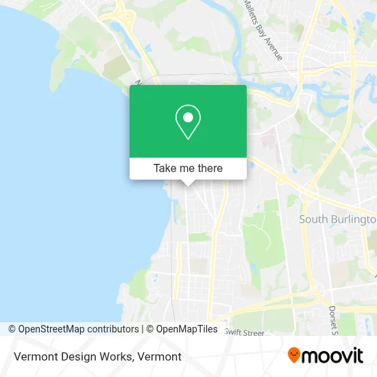 Vermont Design Works map