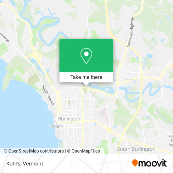 Kohl's map