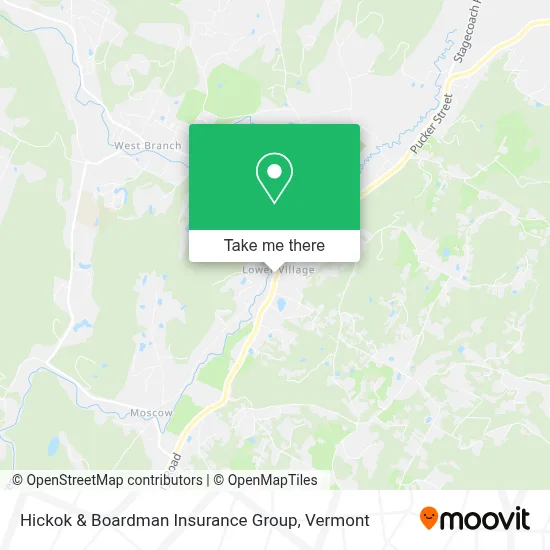 Hickok & Boardman Insurance Group map