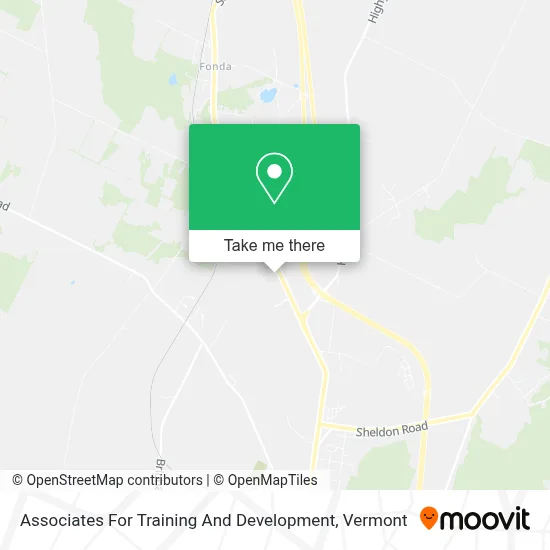 Associates For Training And Development map