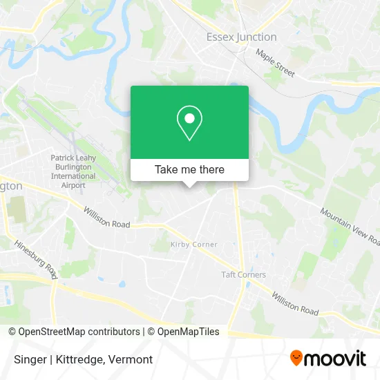 Singer | Kittredge map