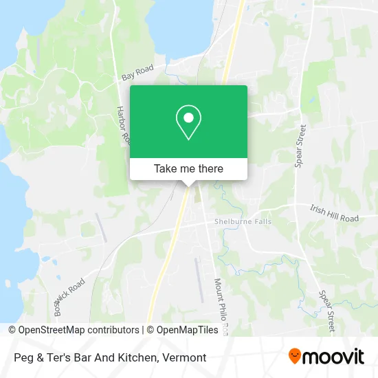 Peg & Ter's Bar And Kitchen map