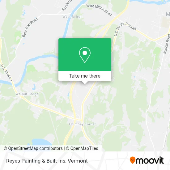 Reyes Painting & Built-Ins map