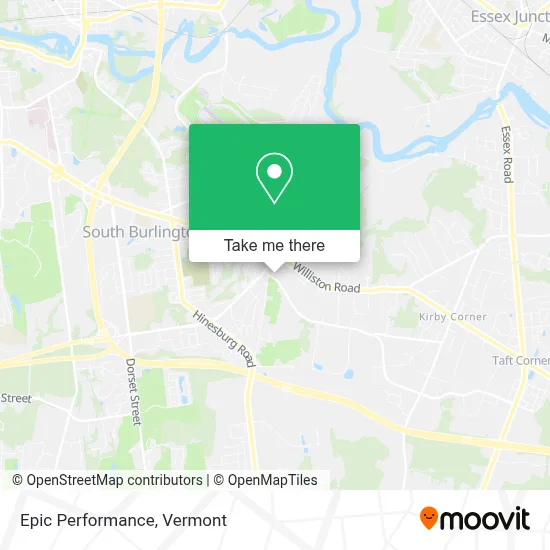 Epic Performance map