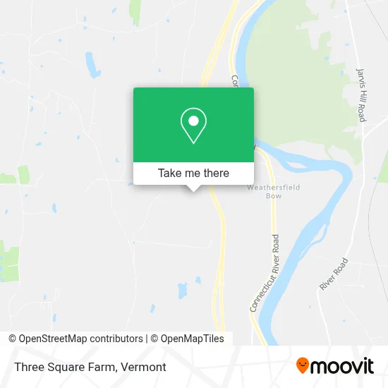 Three Square Farm map