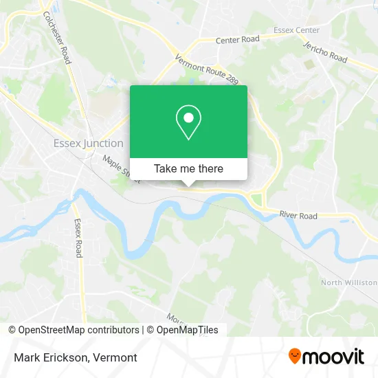 Mark Erickson map