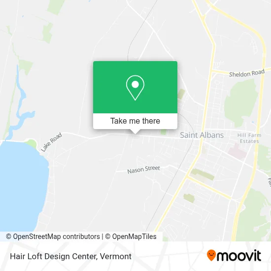 Hair Loft Design Center map