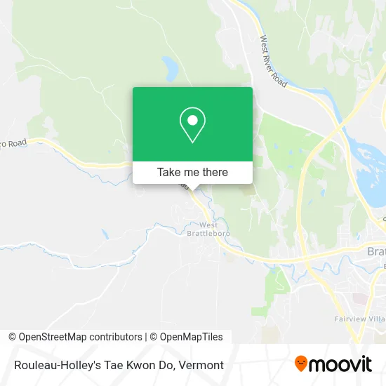 Rouleau-Holley's Tae Kwon Do map