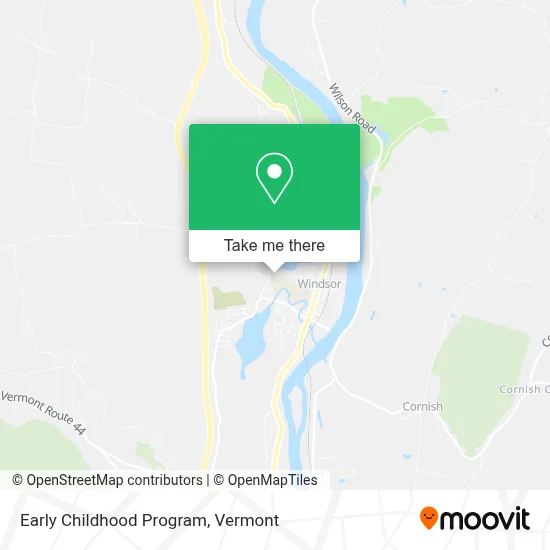 Early Childhood Program map