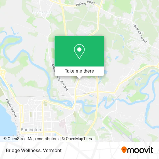 Bridge Wellness map