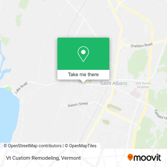 Vt Custom Remodeling map