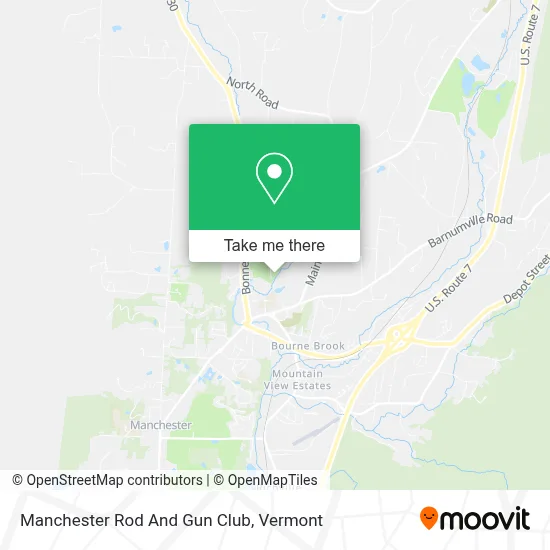 Manchester Rod And Gun Club map