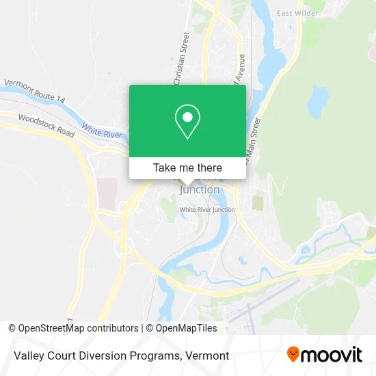 Valley Court Diversion Programs map
