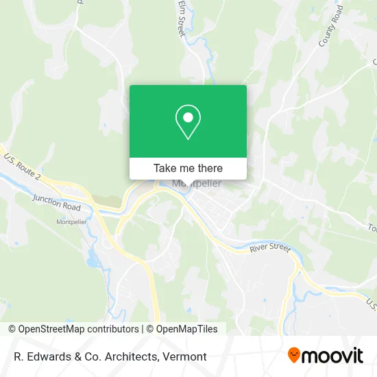R. Edwards & Co. Architects map