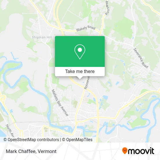 Mark Chaffee map
