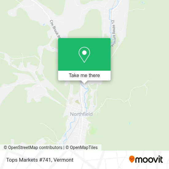 Tops Markets #741 map