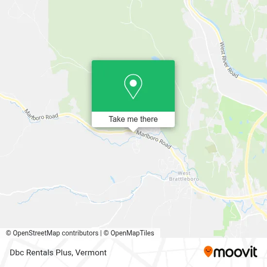 Dbc Rentals Plus map