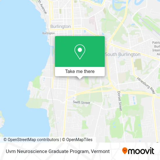 Uvm Neuroscience Graduate Program map