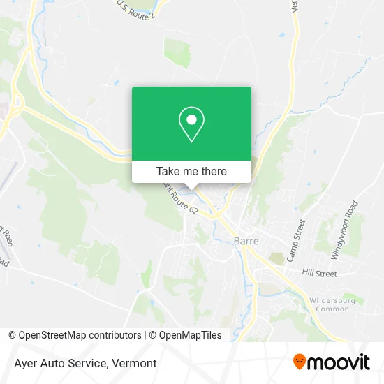 Ayer Auto Service map