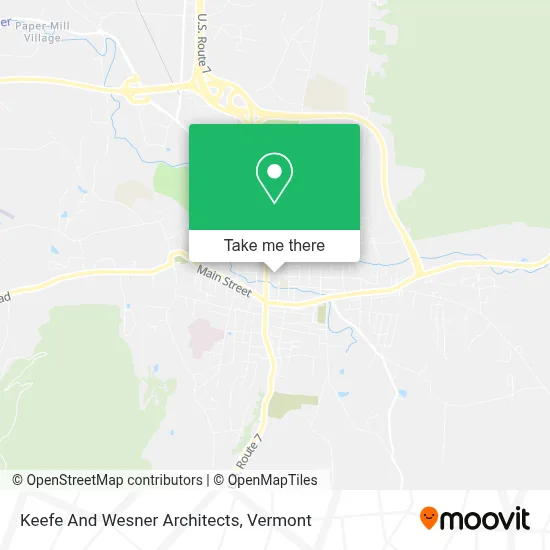 Keefe And Wesner Architects map