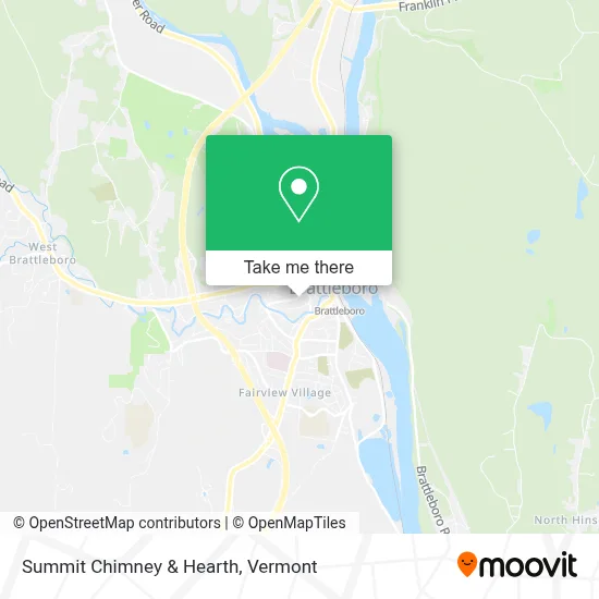 Summit Chimney & Hearth map