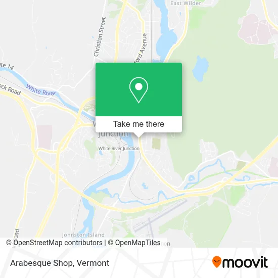 Arabesque Shop map