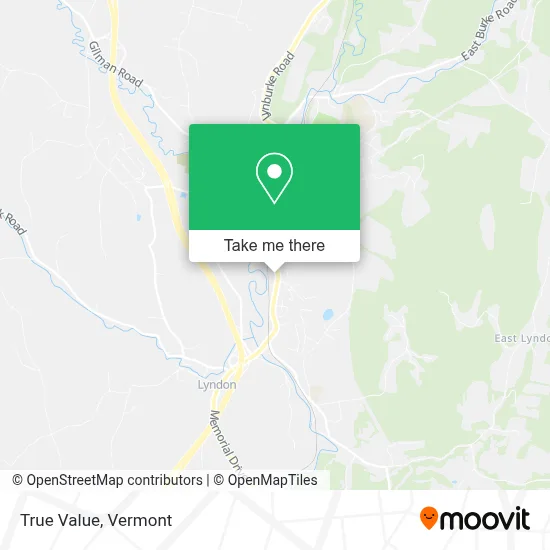 True Value map