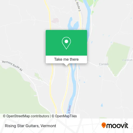Rising Star Guitars map