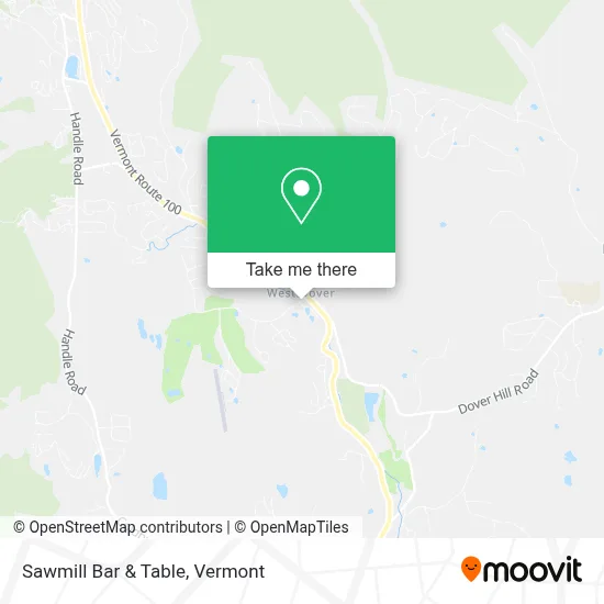 Sawmill Bar & Table map