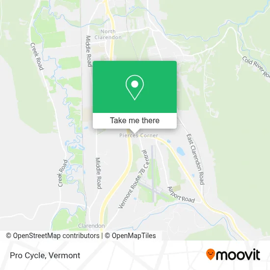 Pro Cycle map