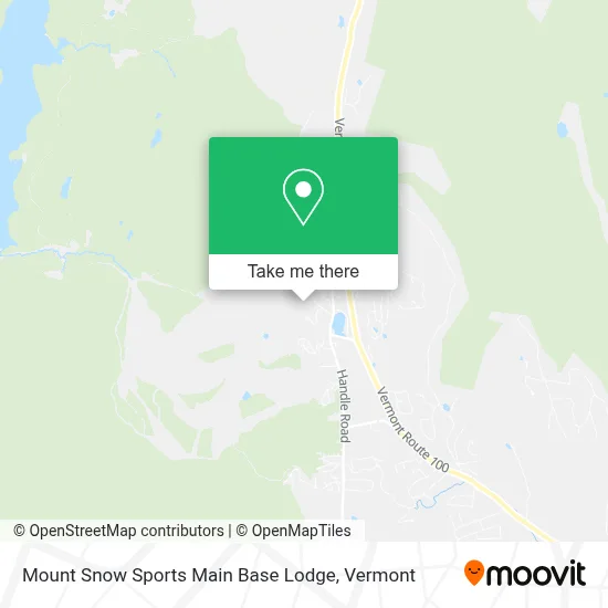 Mount Snow Sports Main Base Lodge map