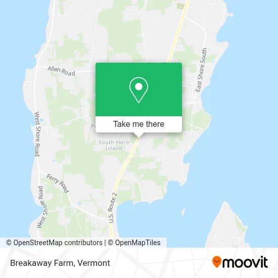 Breakaway Farm map