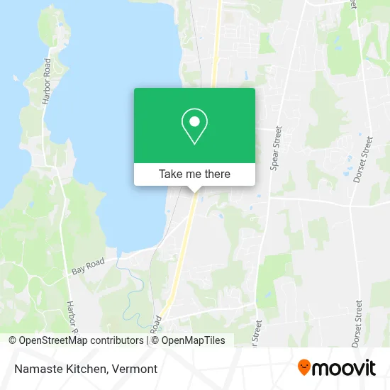 Namaste Kitchen map