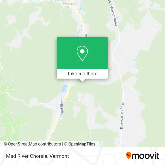 Mad River Chorale map