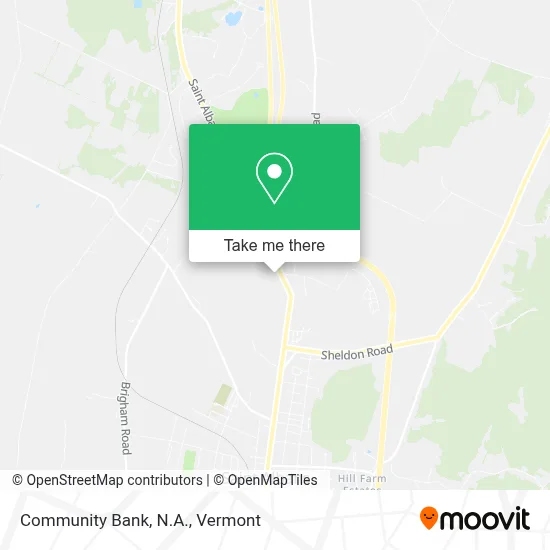 Community Bank, N.A. map