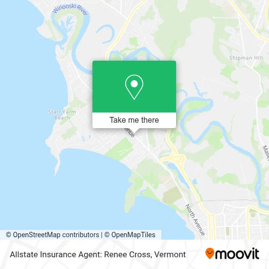 Allstate Insurance Agent: Renee Cross map