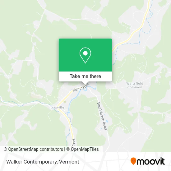 Walker Contemporary map