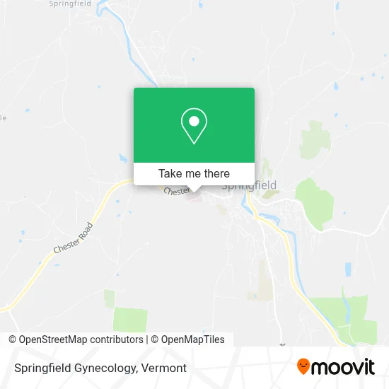 Springfield Gynecology map