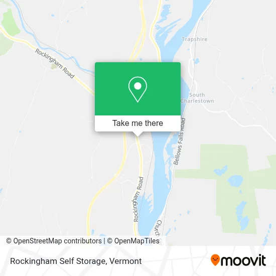 Rockingham Self Storage map