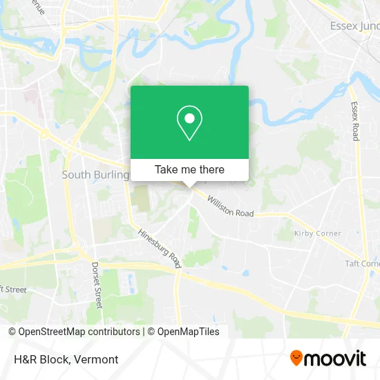 H&R Block map