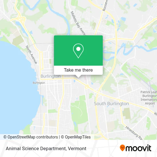 Animal Science Department map
