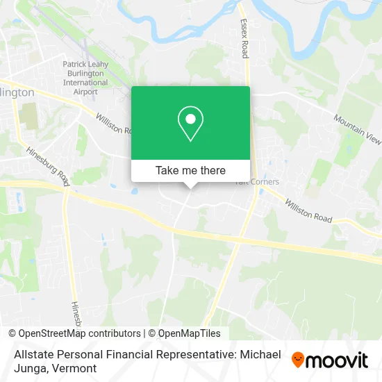 Allstate Personal Financial Representative: Michael Junga map