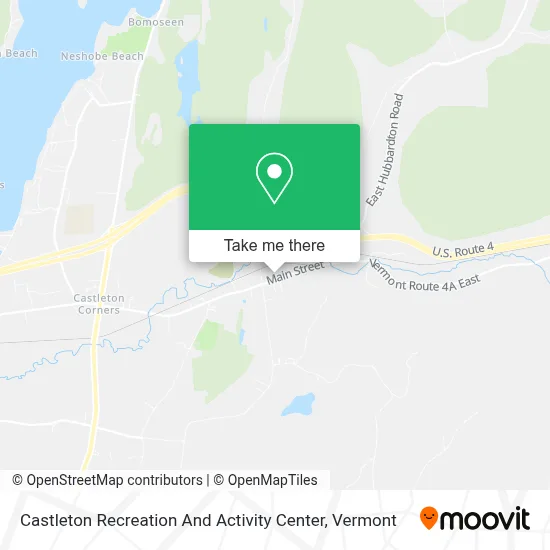 Castleton Recreation And Activity Center map