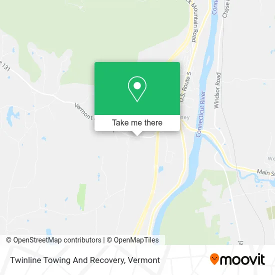 Twinline Towing And Recovery map