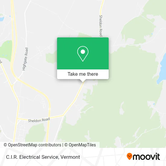 C.I.R. Electrical Service map